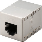 Wentronic Modular coupler 2xRJ45 jack, shielded