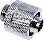 Alphacool Icicle connection straight G1/4 Zoll AG auf 16/10mm - chrome silber