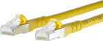 METZ CONNECT Cat.6A - 15 m - Cat6a - S/FTP (S-STP) - RJ-45 - RJ-45 - Gelb