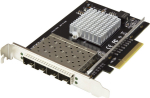 StarTech.com PCIE CARD 4 PORT SFP+, LWL (10GBIT ETHERNET)