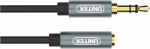Cable Unitek Jack 3.5mm - Jack 3.5mm 1m srebrny (Y-C932ABK)