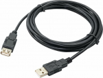 Cable USB Akyga USB-A - USB-A 3 m Czarny (AK-USB-19)