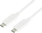 LogiLink USB-C 0.5m white - kabel LogiLink USB-C - USB-C 3.1 0.5m M/M white