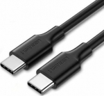 Cable USB Ugreen USB-C - USB-C 1 m Czarny (50997)