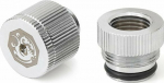 Bitspower Touchaqua Wasserauslass G1/4 Zoll AG - 2er-Pack, silber