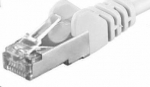PremiumCord PREMIUMCORD Patch kabel CAT6a S-FTP, RJ45-RJ45, AWG 26/7 1m white