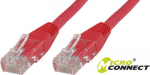 MicroConnect U/UTP CAT5e 10M Red PVC, Unshielded Network Cable