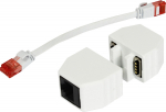 ALLNET ALL-RJ45-MAGNET - RJ-45 - RJ-45 - Wei&szlig; - 90 W - -20 - 85 &deg;C - 10 - 90%