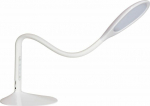 Valgusti SUN-FLEX PROLITE ZYNK, valge 108100, integreeritud LED 9W, 1500Lux, 2700-7000K, puutetundlik, USB port, lauaalus ja klamber