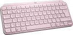 Log Logitech MX Keys Mini - keyboard, pink