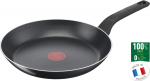 TEFAL Easy Cook & Clean B55506 Pan 28cm, B55506, Rund, all-purpose pan, Schwarz, Titan, Aluminium, Thermo-point