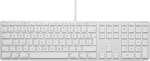 LMP 17601 - Full size (100%) - Kabelgebunden - USB - QWERTZ - Silber