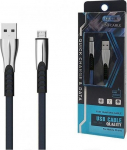 Cable USB Somostel USB-A - microUSB 1 m Navy blue (BW02 MICRO BLUE)