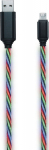 2GO USB Datenkabel "Tricolor" LED-Beleucht. Micro USB 1m