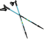 Spokey Nordic Walking Poles Meadow Blue-Black-Green 929462
