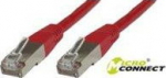 MicroConnect S/FTP CAT6 15m Red LSZH, PiMF (Pairs in metal foil)