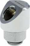 Barrow Adapter 45 Grad G1/4 Zoll AG auf G1/4 Zoll IG - drehbar, silber