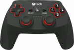 C-TECH Gamepad Khort pro PC/PS3/Android, 2x analog, X-input, vibracni, bezdr&aacute;tov&yacute;, USB
