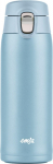 EMSA Light Mug, Blau, Edelstahl, polypropylene (PP), 400 ml, 6.6 cm, 196 mm