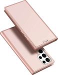 Kaitse&uuml;mbris kaanega Skin Pro, Samsung Galaxy S23 Ultra, roosakuldne, Dux Ducis