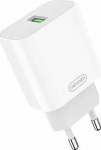 Denmen charger Mains charger Denmen DC07 + kabel USB typ-C White