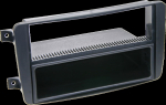 2GO ACV 281190-02 1-DIN Asennuspaneeli Mercedes Musta