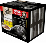 SHEBA tray sauce poultry/chicken/ turkey - wet cat food - 32x85 g