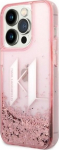 Karl Lagerfeld KLHCP14LLBKLCP Back Case for Apple iPhone 14 Pro