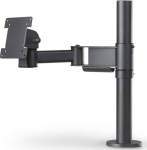 Ergonomic Solutions SPACEPOLE SCREEN MOUNT WITH, 300MM ELBOW ARM - BLACK