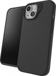 ZAGG Manhattan Snap - Back cover for mobile phone - MagSafe-compatibility - silicone - svart - for Apple iPhone 13, 14, 15