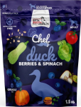 SYTA MICHA Chef Duck, berries and spinach - dry dog food - 1.5kg