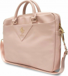 Torba Guess Guess Triangle 4G Computer Bag - Notebook bag 15'' / 16'' (pink)