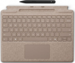 Microsoft Surface Pro Keyboard - Tastatur - With trackpad, Beschleunigungsmesser, Surface Slim Pen 2 Ablage- und Ladeschale - QWERTZ - Deutsch/Austrian - Dune - with Slim Pen 2 - f&uuml;r Microsoft Surface Pro 8, Pro 8 for Business, Pro 9, Pro 9 for Busin ...