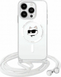 Karl Lagerfeld KLHMP15XHCCHNT Case for Apple iPhone 15 Pro Max