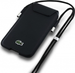 Lacoste PVC Iconic Petit Pique Phone Pouch XL Phone Bag