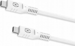 Kabel USB Celly USB-C - USB-C 1 m White (USBCUSBCWH)