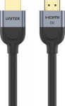 Unitek Kabel HDMI 2.1 8K 60Hz, czarny, 1m - Unitek Kabel HDMI 2.1 8K 60Hz, czarny, 1m