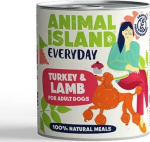 ANIMAL ISLAND Everyday Turkey and lamb - wet dog food - 800g
