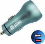 Extra Digital Car Charger USB 2.0+ USB 3.0: 12V-24V, 30W, QC3.0