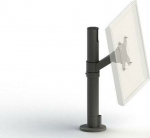 Ergonomic Solutions Old VESA 75/100 Pole Mount -, BLACK for VESA 75/100 Screen
