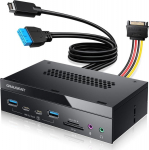 Graugear Multi front panel with USB HUB and card reader