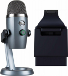 Blue Yeti Nano microphone USB Shadow Grey (988-000205) + Litra lamp Glow