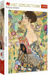 Trefl PUZZLE 1000 ArtColl Lady with a fan 10925