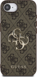 Guess PU 4G Metal Logo Case for Apple iPhone 16e
