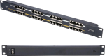 Extralink 16 Port PoE Injector, 16x 100Mb/s RJ45, Rack Mount Enclosure