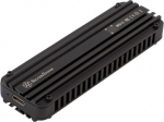 SilverStone MS12 M.2 SSD Geh&auml;use, USB 3.2 - schwarz