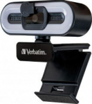 Veebikaamera Verbatim AWC-02 FULL HD 1080P AutoFocus Webcam, LED valgustusega