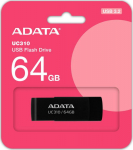 MEMORY DRIVE FLASH USB3.2 64GB/BLACK UC310-64G-RBK ADATA