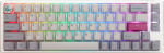 Ducky One 3 Mist Grey SF Gaming Tastatur, RGB LED - MX-Ergo-Clear