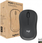 Log Logitech Mouse M240 for Business Bluetooth Graphite